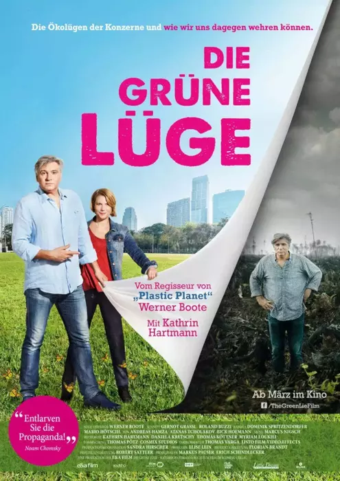 Das Filmplakat von Die Grüne lüge